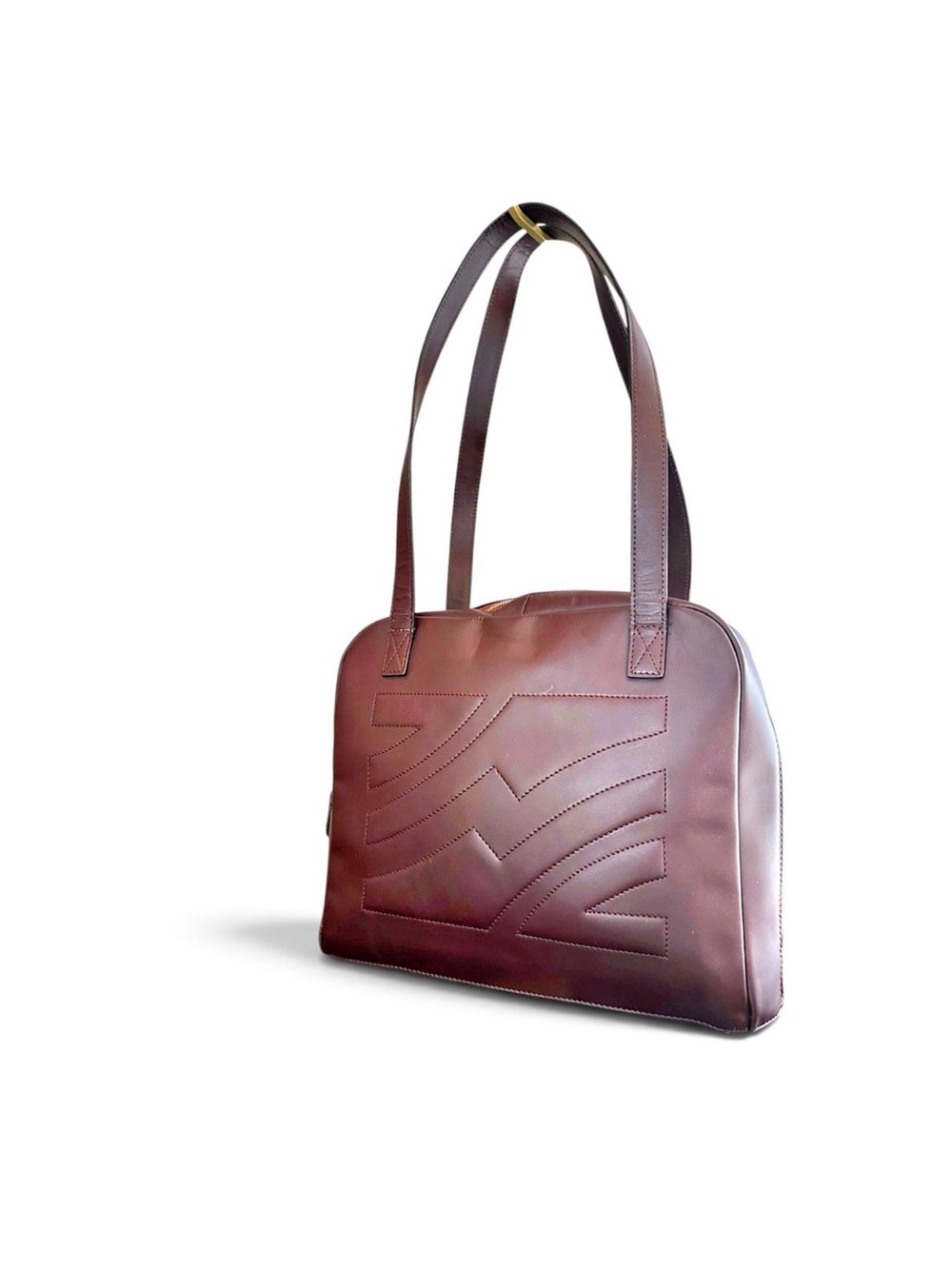 Salvatore Ferragamo Y2K Abstract Vintage Shoulder Bag